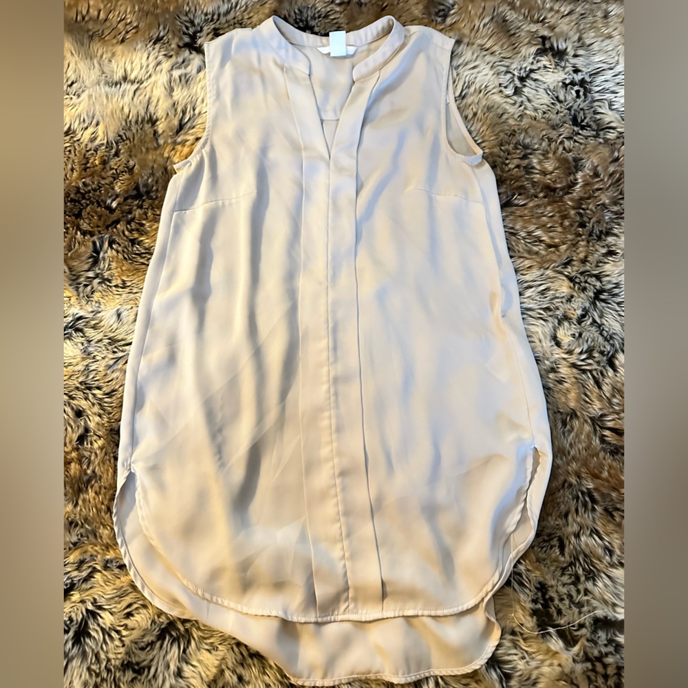 H&M Flowy Tunic Length Tank Top